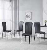 Garantía de calidad: estas sillas están fabricadas con materiales de calidad superior y diseñadas para durar mucho tiempo. Conforta tu cuerpo con su asiento suave y confía en su marco de metal y patas para un apoyo más fuerte.