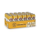 Paulaner Original Münchner Hell, 24er Dosentray, EINWEG (24 x 0,5l)