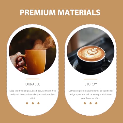 Gobelet design élégant en céramique robuste pour café