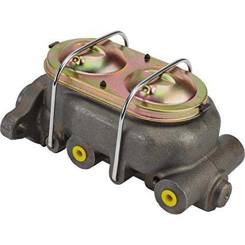 Speedway Motors Universal High-Tech Corvette-Style Master Cylinder, 1 Inch Bore, Compatible With Power Or Manual Brake Systems, Compact Build And Includes Plugs For Unused Ports #TOP3