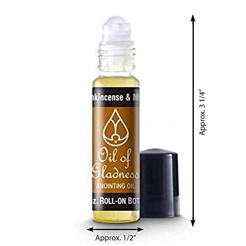 Oil Of Gladness Frankincense And Myrrh Anointing Oil - Oil For Daily Prayer, Ceremonies, And Blessings 1/3 Oz Roll-On #TOP1