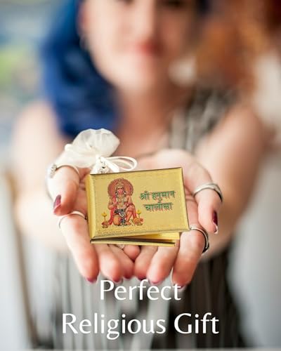 Image of Mothers Day Combo Gift Best Mom in the World Wooden Table Decor & Gold Plated Hanuman Chalisa | Best Gift for Mother Maa | Religious & Modern