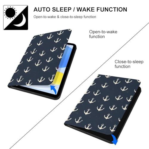 Coque iPad 10e génération avec veille auto et support stable