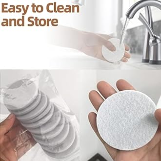 Coffee Filters for Cold Brew Maker - 10-Pack Reusable Coffee Filter Replacement for Cold Brew System