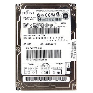 富士通 FUJITSU ハードディスク MHT2060AT  tf8su2k Amazon.com: Fujitsu MHT2060AT 60GB UDMA/100 4200RPM 2MB 2.5