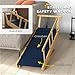 Zefvkip Dog Ramp, Adjustable 4 Height Pet Ramp, Foldable Wooden Dog Stairs with Non-Slip Mat for Small to Large Dogs to Get on High Bed or Sofa Couch, Natural Wood Finish
