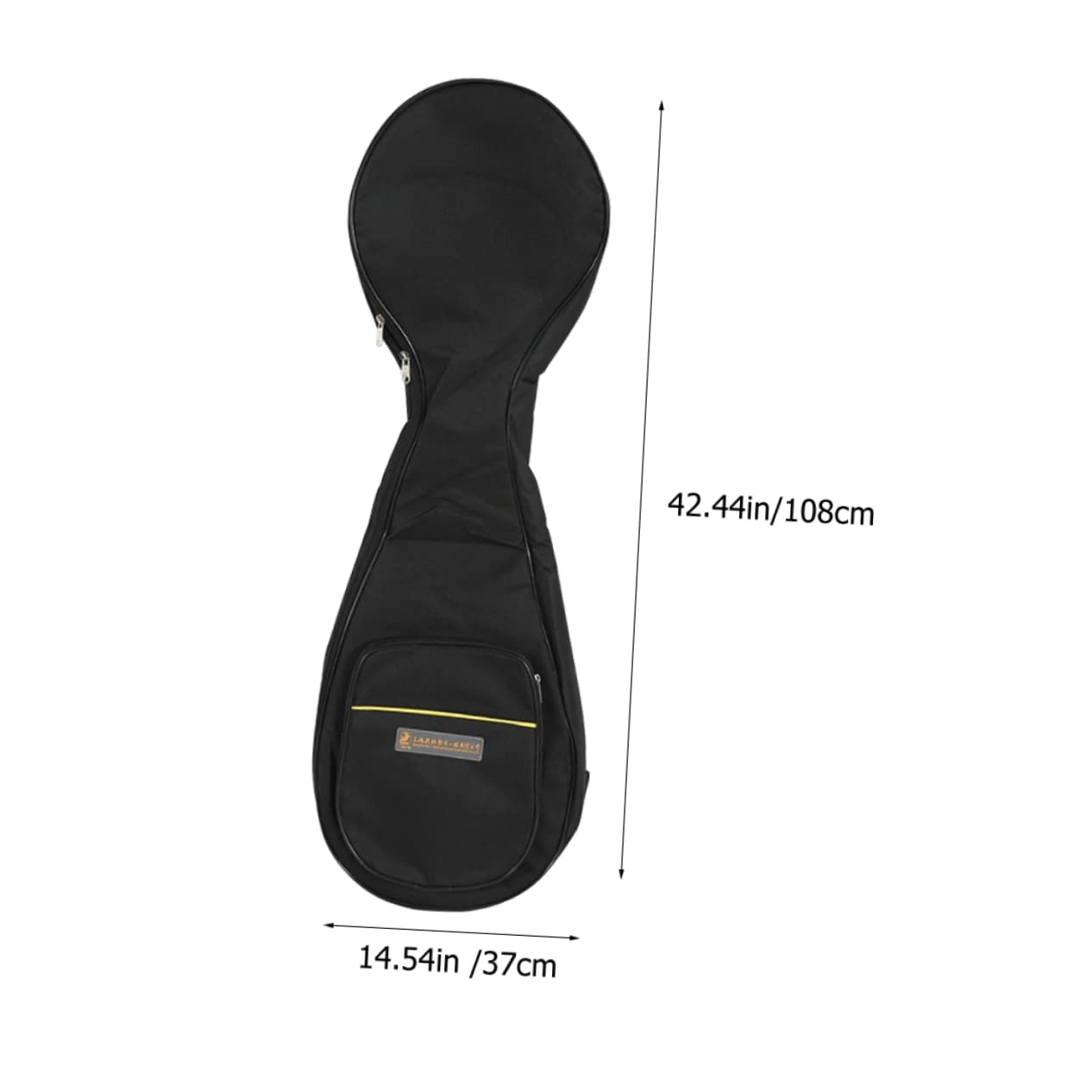 KESYOO Pipa Case Portable Pipa Carrying Bag Oxford Cloth Instrument Storage with Extra Pocket for Accessories Smooth Zipper Lightweight