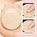 QUROXO Wonderninelife Beauty Cream, Beauty Linasi Clear Cover Beauty Cream, Beauty Cream Base,Mushroom Head Air Cushion Cc Cream, Moisturizing Concealer, Long Lasting (Nature)