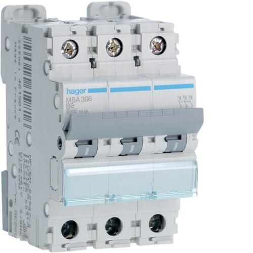 Int.aut.serie MBA 3P 16A B-6/10kA