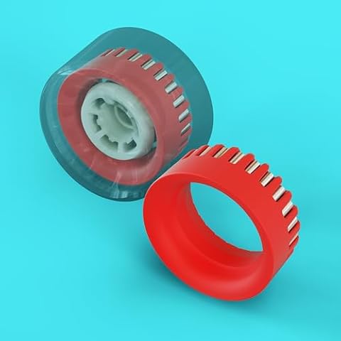 Hollow Wheel Suspension Inserts - More Grip - Electric Skateboard Wheels Performance Upgrade for Boosted Boards, Evolve, Exway, Meepo, Backfire, Acedeck, Tynee Cover