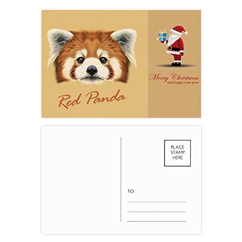 Cartes postales père Noël pour décorer la table du réveillon Lot de 20