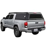 Overland Vehicle Systems Expedition - Truck Cap W/Full Wing Doors, Front and Rear Windows & 3rd Brake Light Full Bolt On (Suitable for Toyota Tacoma 5' Bed 2016-2023)