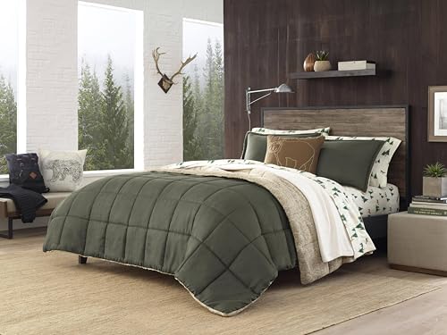 Image of Eddie Bauer - Flannel Sheets Twin Size, Anti-Pilling & Wrinkle Resistant Cotton, Touchably Soft for All-Season Comfort - Bed Sheets with Matching Pillowcases & Fitted Sheet (Deer Hollow)