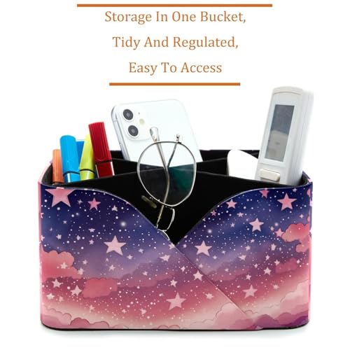 Porte-stylos rectangulaire ciel étoilé pour libérer votre bureau