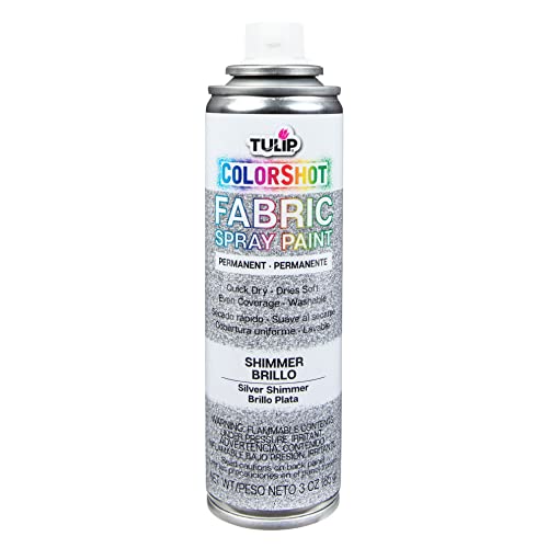 image for Tulip ColorShot Instant Fabric Spray Paint, Permanent Color Spray-On F