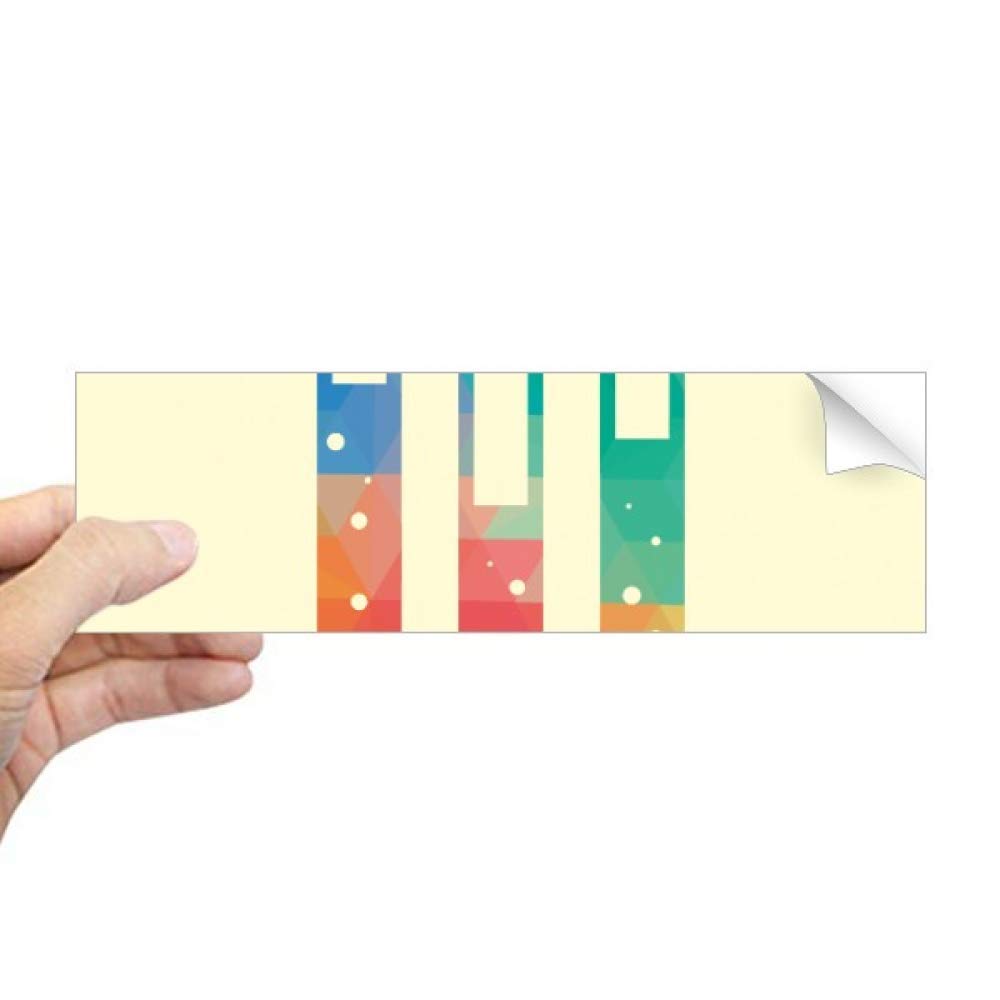 Tubes à essai chimie sticker de fenêtre pour décorer un bureau d'étudiant