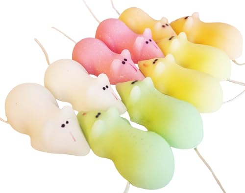 South Coast Sweets - Assorted Colour Sugar Mice - 10 mice
