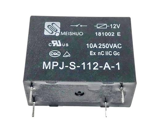 MPJ-112-A-2; MPJ-S-112-A-1; (14F-1A-4P-12V-16A/10A) Relé de 4 pines(MPJ-S-112-A-1)