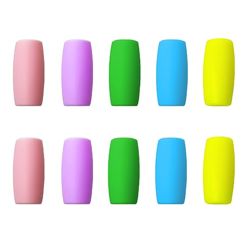 Puntas de Silicone para Pitillos 12mm Multicolor 10 pcs miniatura 1