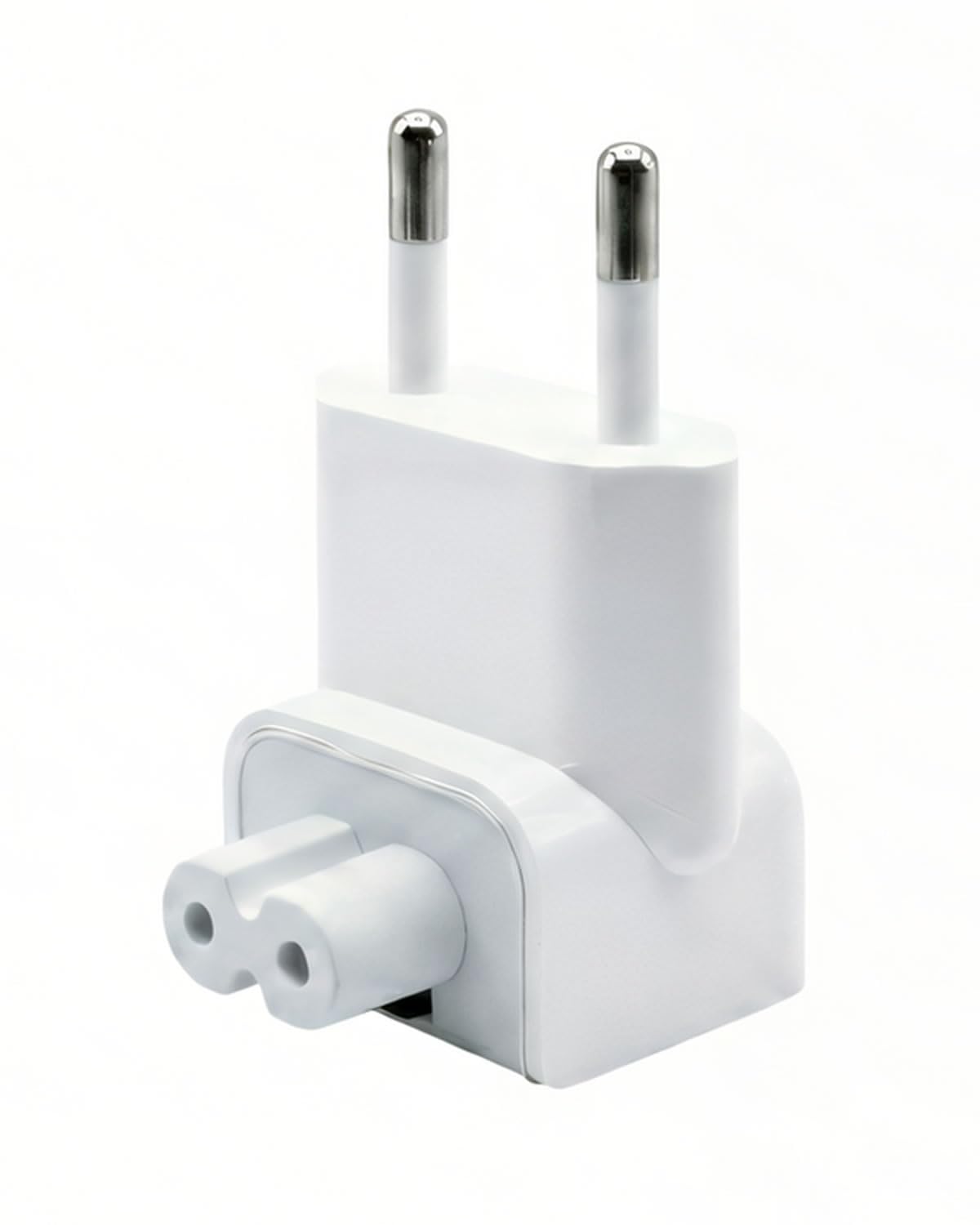Adapter AC wtyczka europejska ładowarka podróżna konwerter złącze zastępcze do iPoda, iPhone'a, iPada, tabletów, MacBooka AC zasilacz (1 x wtyczka UE) biały