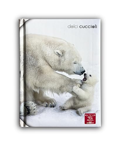 Pigna Diario 12 meses Sweet Puppies, fecha libre, motivo oso polar