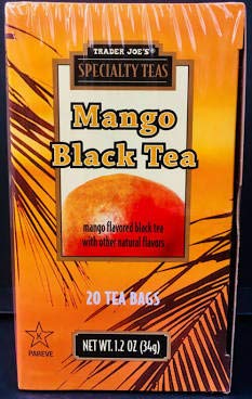Trader Joe's Mango Black Tea 1.2 Oz (Pack Of 4) #TOP13