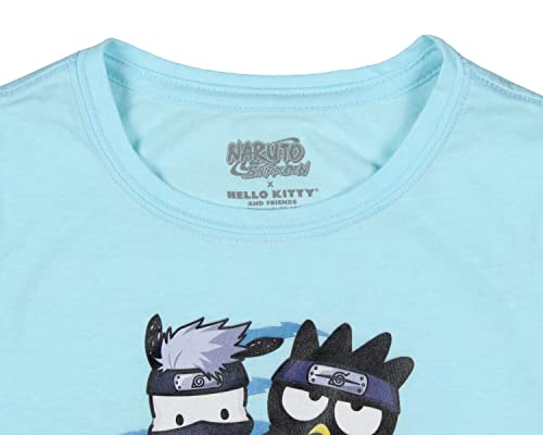 Naruto Shippuden X Sanrio Girls' Hello Kitty and Friends T-Shirt Tee3