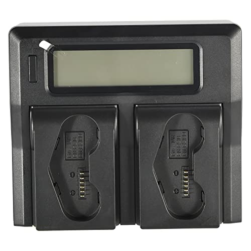 Cargador doble LCD para Nikon EN-EL18d y baterías de cámaras D4 D4S D800 2