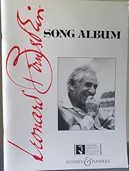 Staple Bound Leonard Bernstein Song Album (voice and piano) Book