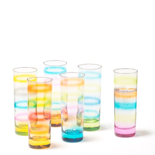 Leonardo 17775 - Set di 6 Bicchieri Rainbow