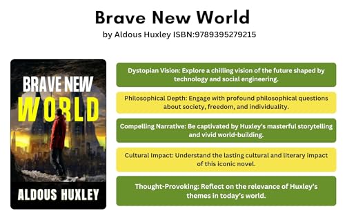 Image of BRAVE NEW WORLD [Paperback] Aldous Huxley: Literature & Fiction > Science Fiction > Dystopian