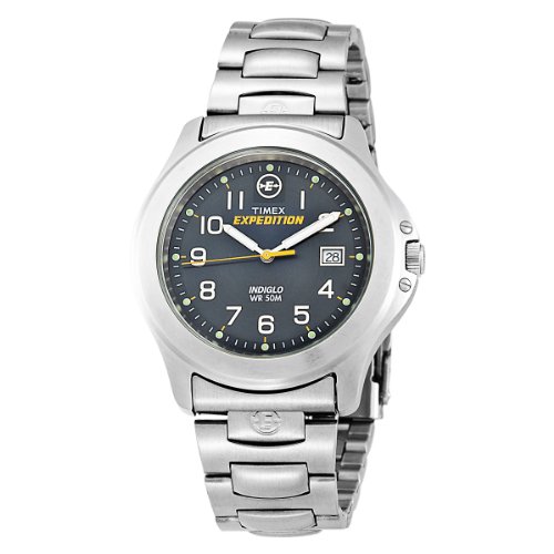 Timex Men's T46861 Metal Field Expedition Stainless Steel Bracelet Watch