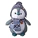 Realde--Bambole Pinguino con i Cappelli Peluches Auto per Bambini Decorazioni Regali di Festa Pinguino di Peluche Regali Creativi Colorati per Bambini Amici di Famiglia