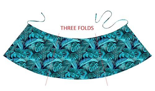 Image of AOBUTE Womens Upf 50+ Beach Sarong Swim Skirt Wrap Cover Up XS-2XL