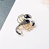 Scorpion Enamel Brooch Pin - Metal Insect Animal Coat Lapel Badge for Women Men Suit Clothes Jewelry #3
