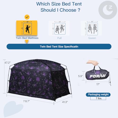 Portable Privacy Bed Canopy Tent