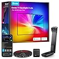 Govee TV Backlight 3 Lite with Fish-Eye Correction Function Sync to 40-50 Inch TVs, 7.8ft RGBICW Wi-Fi LED Strip Lights with Camera, 4 Colors in 1 Lamp Bead, Voice and APP Control, Adapter