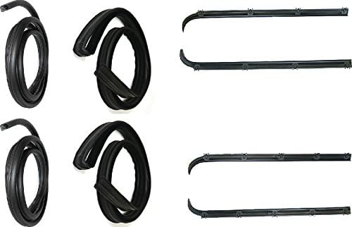 APDTY 140852 Belt Weatherstrip, Door Seal & Window Channel Kit