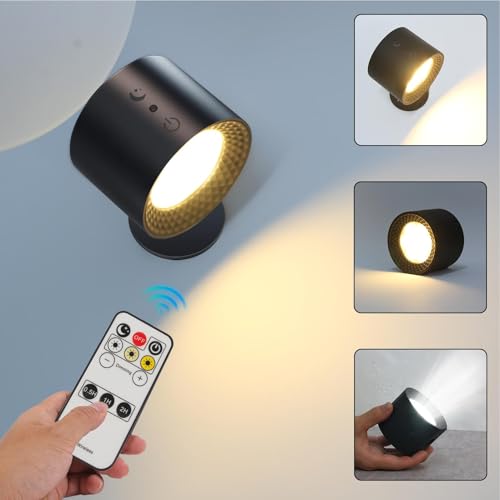 Aplique de pared LED RGB a pilas sin cables para zonas oscuras 4