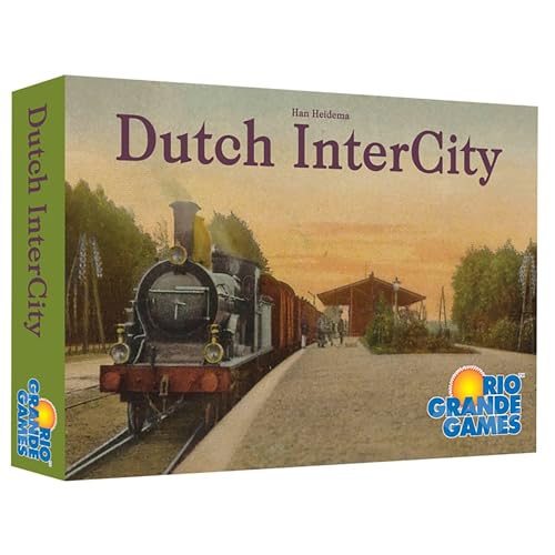 Dutch Intercity Strategy Board Game, 3-6 Players, Train Railroad Investment & Building, Ages 12+ miniatura 1