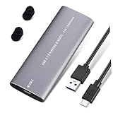 Disques durs externes : avec une coque en alliage d'aluminium robuste, la clé USB portable peut vous servir pendant longtemps, câble de disque dur externe