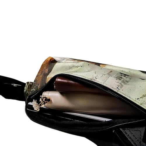 Bolsa cruzada multicolor y compacta para hombre y mujer 5