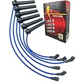 Cabos de Vela LC CABOS Pajero Sport / L200 Triton 3.5 V6 24V – Jogo com 6 Cabos Resistivos 7mm Silicone Alta Durabilidade e Ignição Segura