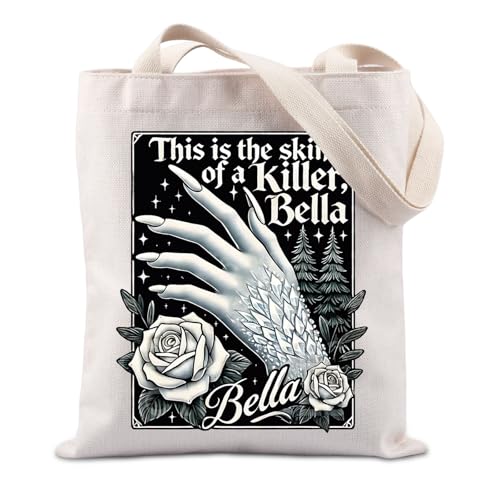 This Is The Skin Of A Killer Gift Vampire Movie Bella Fans Gift Novel Readers Ed & Bella Lovers Tote Bag