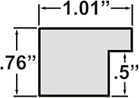 Vista 6 de Craig Frames Marco de fotos personalizado, hecho a pedido, marco moderno para decoración de pared del hogar