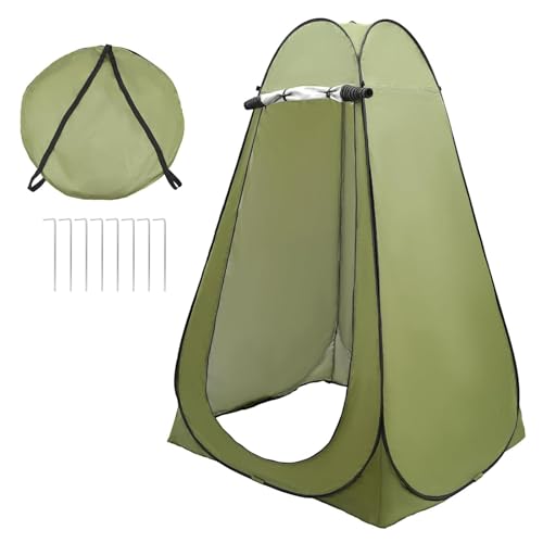 VonVVer Pop-Up Duschzelt Toilettenzelt, Umkleidezelt, Tragbar...