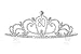 SAMKY Rhinestone Crystal Birthday Tiara Crown 15/16/18/21/30/40/50/60/70/80th - 80th T1193