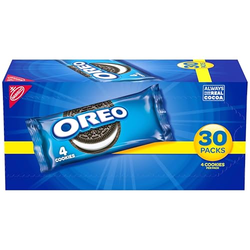 30% coupon - OREO Cookies, 30 Snack Packs