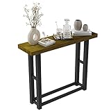 DECORAZIONE PERFETTA - Consolle ingresso moderno molto classico, progettato per essere pratico ed elegante, conferendo un tocco industriale rustico per abbinarsi perfettamente alla decorazione moderna o vintage, solitamente posizionato all'ingresso