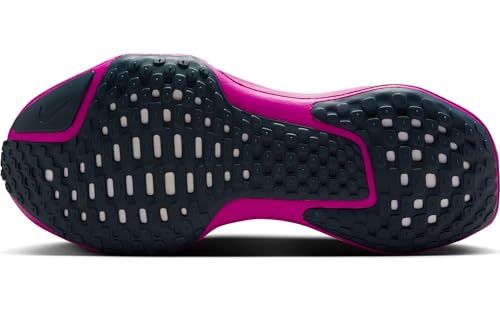 Nike Invincible 3 Women's Road Running Shoes (DR2660-404, Armory Navy/Vivid Grape/Hot Fuchsia/) Size 7.54